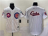 Men's Chicago Cubs Team Big Logo White 2025 Tokyo Series Limited Stitched Jersey,baseball caps,new era cap wholesale,wholesale hats
